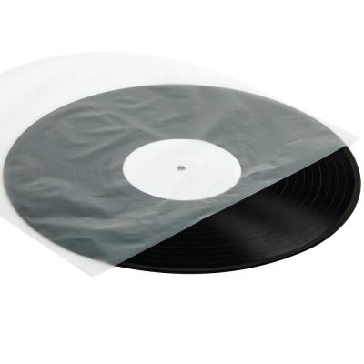 China Recyclable White Plastic Protective Vinyl Record Cover Bag LP CD Album Storage Inner Sleeves for sale