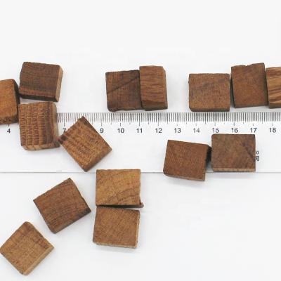 China Wine Oak Wood Chip Aging Blocks Whiskey Aging Wooden Chip For Wine for sale