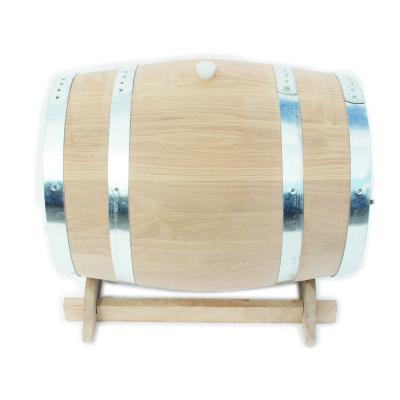 China Toasting Process 10 Liter Oak Barrel Wooden Whiskey Aging Barrels For Wine for sale