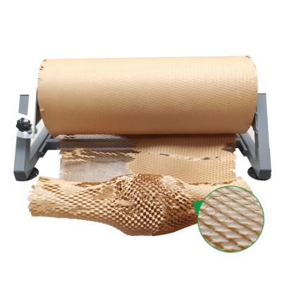 China Packing boxes for new popular eco-friendly express service honeycomb wrapping paper cushion machine for sale