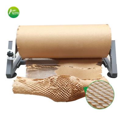 China Packing Boxes For Express Service Competitive Price High Yield Filler Kraft Paper Full Automatic Honeycomb Paper Machine for sale