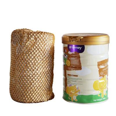 China Biodegradable High Strength 80gsm Honeycomb Wrapping Paper Cushion Honeycomb Paper Sheet for sale