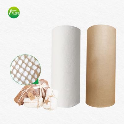 China Brown Fire Retardant High Quality Honeycomb Paper Degradable Cushion Honeycomb Wrapping Paper Cushion Paper for sale