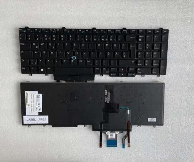 China 90% New Germany Language Capacitive For Dell Latitude E5550 E5570 E5580 E5590 Backlight Laptop Tastatur Keyboard PK1313M2B11 2P8396E445 for sale