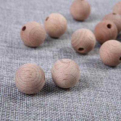 China Eco-friendly Wooden Loose Loom For Door Quality Door Garland Heart DIY Decor Round 10MM Bead for sale