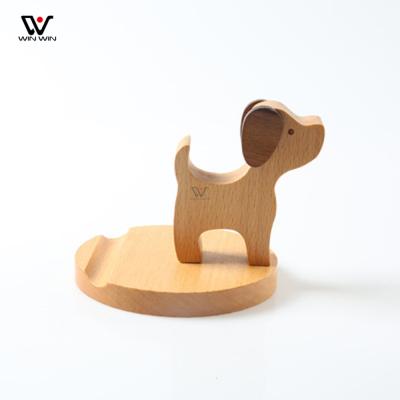 China New Design Mobile Phone Stand Universal Waterproof Smartphone Stand Wooden Mobile Phone Holder for sale