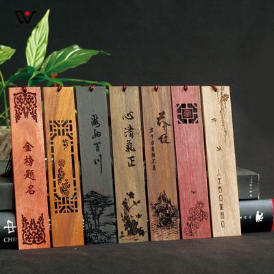 China High Quality Education School Giveaway Gifts Elegant Wooden Bookmarks for sale