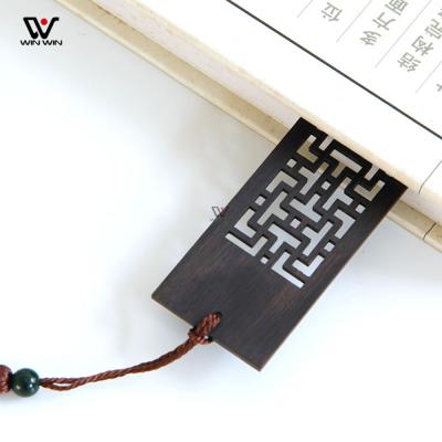 China Custom Logo Crafts Bamboo Wood Educational Bookmark 150*32*3mm for sale