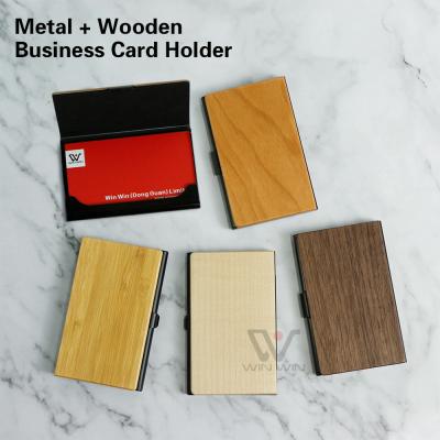 China 2021 New Arrival Eco-friendly Blank Wooden Sublimation Business Card Holder for sale