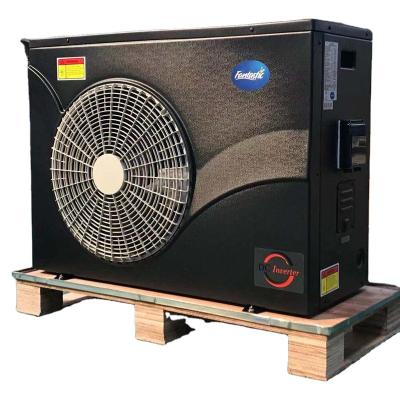 China Anti corrosion R32 ABS heat pump outdoor air to water heater inverter cabient cooling swimming pool heaters for sale