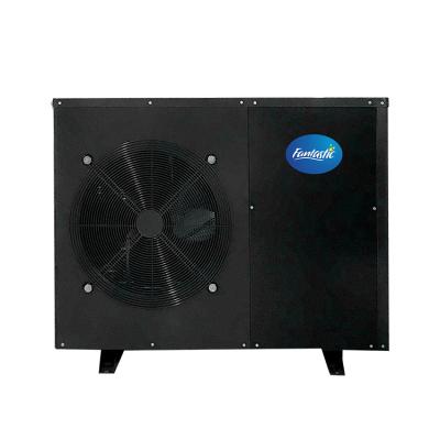 China Outdoor Air To Water Full DC Inverter Heat Pump Black for sale