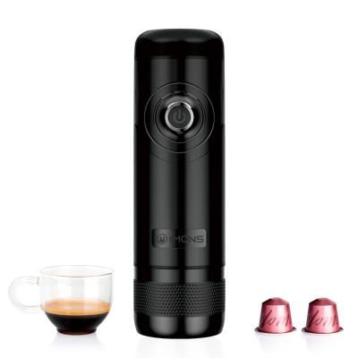 China Full Automatic Car Espresso Machine Rechargeable Portable Coffee Maker CAN HEAT WATER for sale