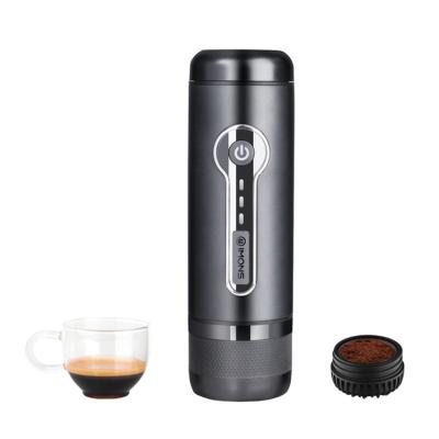 China New Design Car Full Automatic Italian Single Cup Espresso Portable Coffee Maker For Ground Coffee for sale