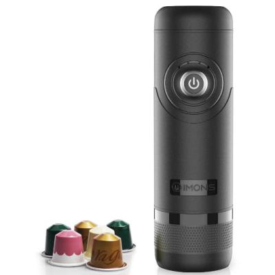 China Car Coffee Maker Cold Brew Capsule Nespresso Coffee Machine With Self Clean Function for sale