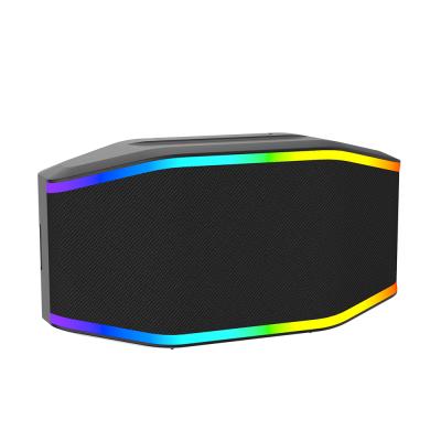 China High Quality Wireless Bluetooth Speaker RGB Bluetooth Speaker Phone Function Sound High Fidelity for sale