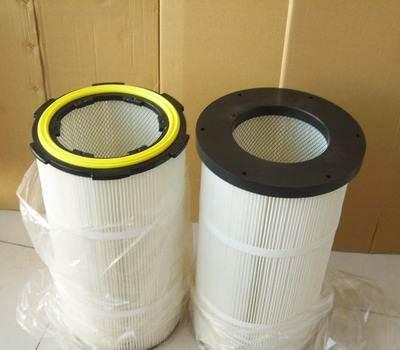 China Factory high quality industrial air filter polyester pleated air filter filter cartridge supplier manufacturing material for forklift for sale