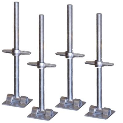 China Modern Hot Dip Galvanized Good Load Capacity Jack Base And U Head Galvanized Adjustable Jack Best Price for sale