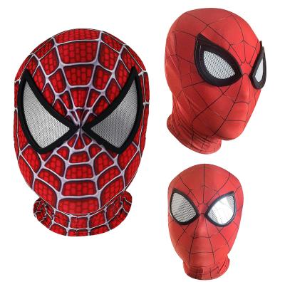 China Eco-Friendly 3D Spider Mask Superhero Cosplay Costume Halloween Gifts For Kids And Adults for sale