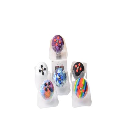 China Decompression Cube Ball Silicone Button Fingertip Game Toy 5cm x 5cm for sale