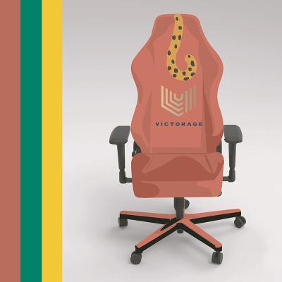 China (Size)Adjustable VICTORAGE Customized Patterns Design Logo Material Function Home Office Racing Chairs for sale