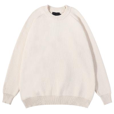 China Custom Knitted Sweater Men Casual Man Pullover Jumper Oversize O Neck Cotton Sweater Manufacturer Dongguan Anti-wrinkle for sale