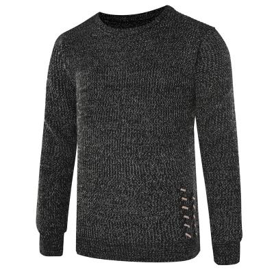 China Wholesale O Neck Long Sleeve Autumn Winter Cheap Basic Pullover Anti-wrinkle Price Loose Simple Knitted Sweater Men Knit Sweaters for sale