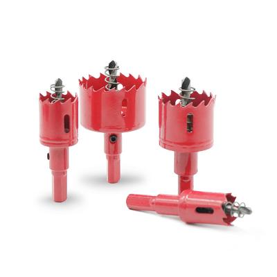 China Self Centering Metal Drill Bits Hole Saw Cutter Metal hss BI Metal Hole Saw Wood is made to OD m42 high quality for sale