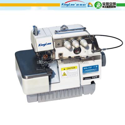 China 4 thread industrial overlock sewing machine for jeans BSO-747F for sale