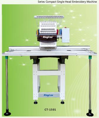 China Single Head Cap Shanghai Compact Embroidery Machine Series Manufacturer for sale