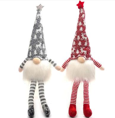 China Mini Festive Atmosphere Ornament Long Legs Doll Decoration Desktop Doll for sale