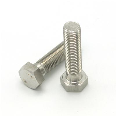 China DIN912 Aluminum Stainless Steel Hex Head Bolt With Nut for sale