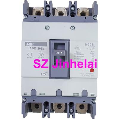 China New and Original LS ABE203b ABE 203b Cast Case Circuit Breaker ABE-203B Air Control Switch 3P 100A 125A 150A 175A 200A 225A for sale