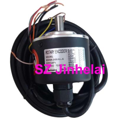 China New and original AUTONICS industrial E50S8-500 1000 1024 2500 3600-6-L-5 spindle rotary encoder 5vdc incremental for sale