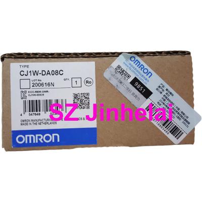 China Genuine Original OMRON CJ1W-DA08C Output Unit Module CJ1W-DA08C for sale