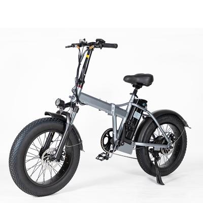 China Hot Selling Aluminum Alloy Electric Bike For Fetus Fat Electric Bike Kit Adults Conversion Kit 48V Fastest Electric Bike Gray Version for sale