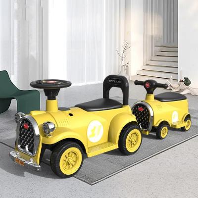 China Other factory direct sales small children's toy four-wheeled electric car train for children for sale