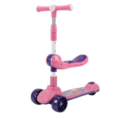 China Best Price Plastic Folding Kids 3 In 1 Scooter Balance Car for sale