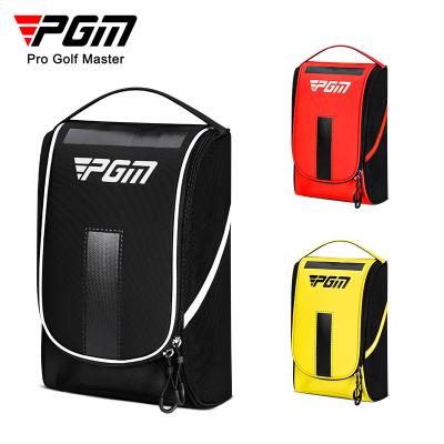 China PGM XB005 Nylon Women And Man Nylon Golf Shoes Bag Waterproof Nylon Golf Shoe Bag for sale