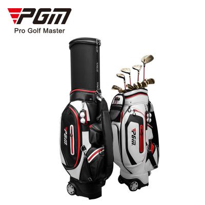 China Outdoor Golf Activity PGM QB054 OEM Manufacturer Customer Logo Golf Bag Wheel Outdoor Waterproof Golf Bags For Men for sale