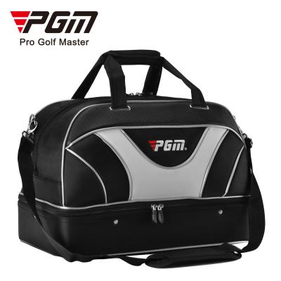 China Portable PGM YWB006 High Capacity Nylon Boston Bag Golf Boston Bag OEM 2 Layer Golf Boston Bag for sale