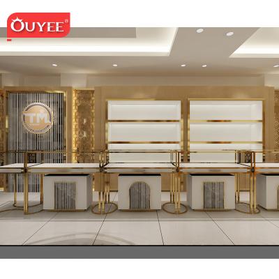 China Jewelry Store Retail Jeweler Showroom Designs Counter Furniture Jewelery Showcase Jewelery Shop Interior Design Display Jewelery Store for sale