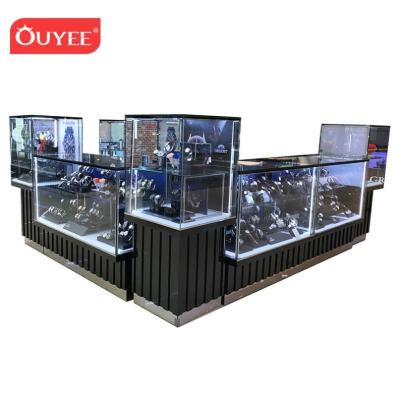 中国 Manufacturer china jewelry store best quality retail glass display case retail glass display case retail glass display case 販売のため