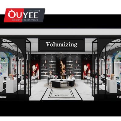 China Deploying the best merchandise wig display sale showcase and high quality wig shelves with popular indoor layout for sale