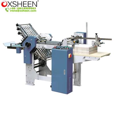 China High Quality Triple Driver Automatic Sketch Number Advertising Folder Machine Paper Count Wholesale for sale