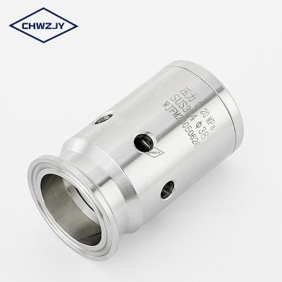 China JY General Sanitary Stainless Steel PRV Reservoir Breather Adjustable Pressure Reducing Valve for sale