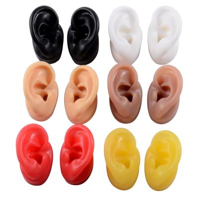 China NUORO CLASSIC Soft Silicone Ear Model Human Ear Model Simulation Display Props Teaching Tools Jewelry Display for sale