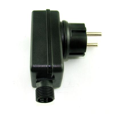 China IP44 Certificate 5V 7V 9V 12V 1A Christmas Tree Light Adapter ADS-U012S12A for sale