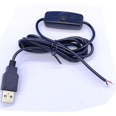 China Camera 1.5m USB 2.0 A Male To Open With On/Off Switch Cable 20# for sale