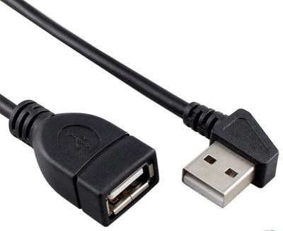 China Camera 90 Degree Male USB 2.0 A Type To Extension Cable 480mbps Cabletolink Female USB 2.0 A Type Factory for sale