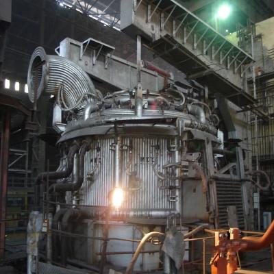 China Electric arc furnace 10T EAF 15T Ladle Refining Furnace and Affordable Cast Iron Melting with Competitive for sale